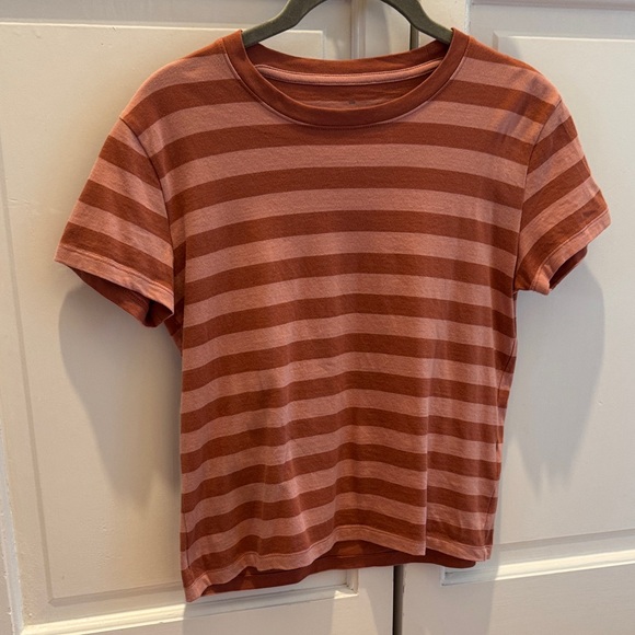 Everlane Box-cut striped tee in organic cotton- xxs - Picture 3 of 5